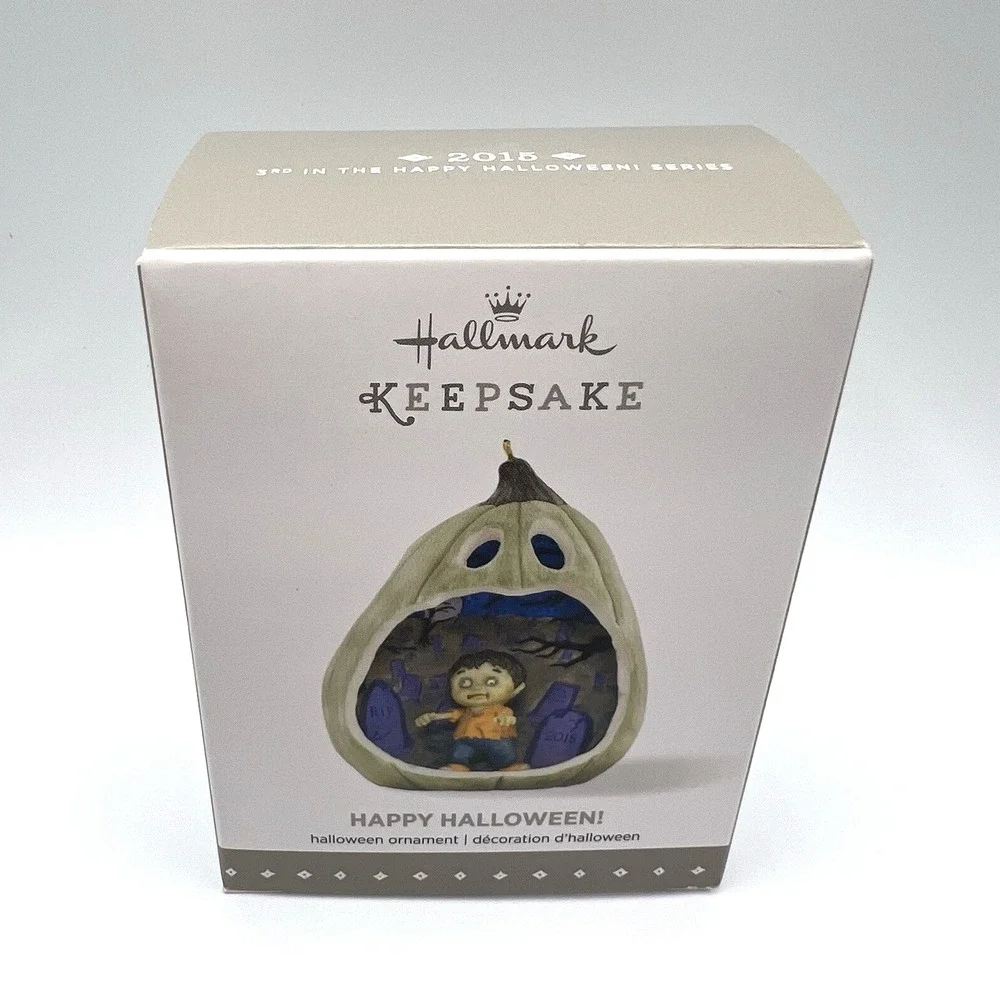 Hallmark zombie ornament
