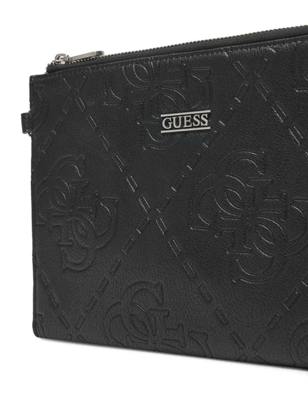 Guess logo black embossed