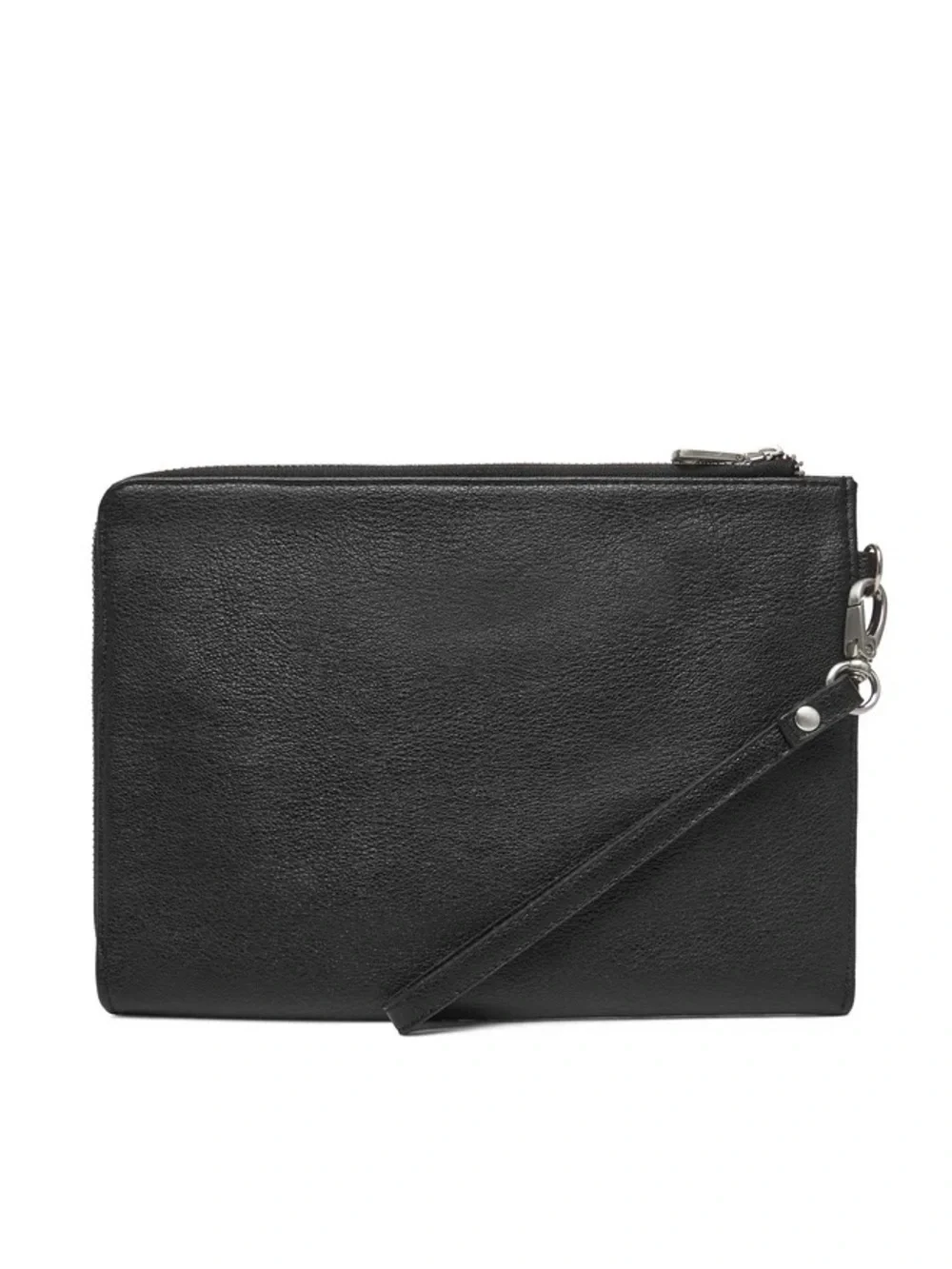 Guess wristlet black leather