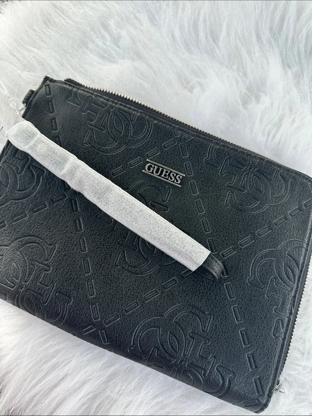 Guess silver black smooth