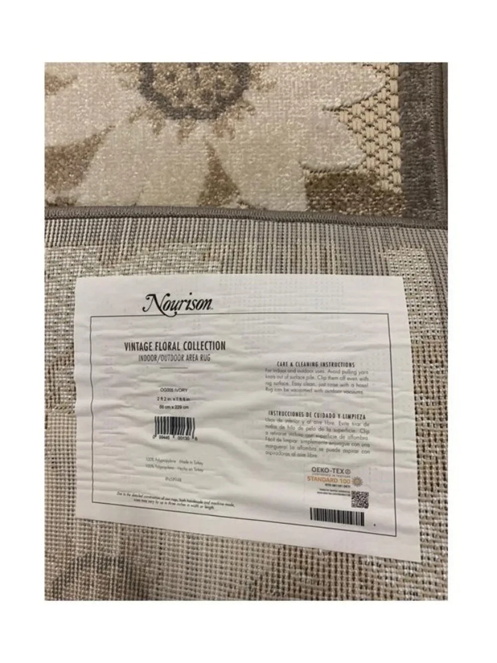 Nourison vintage floral