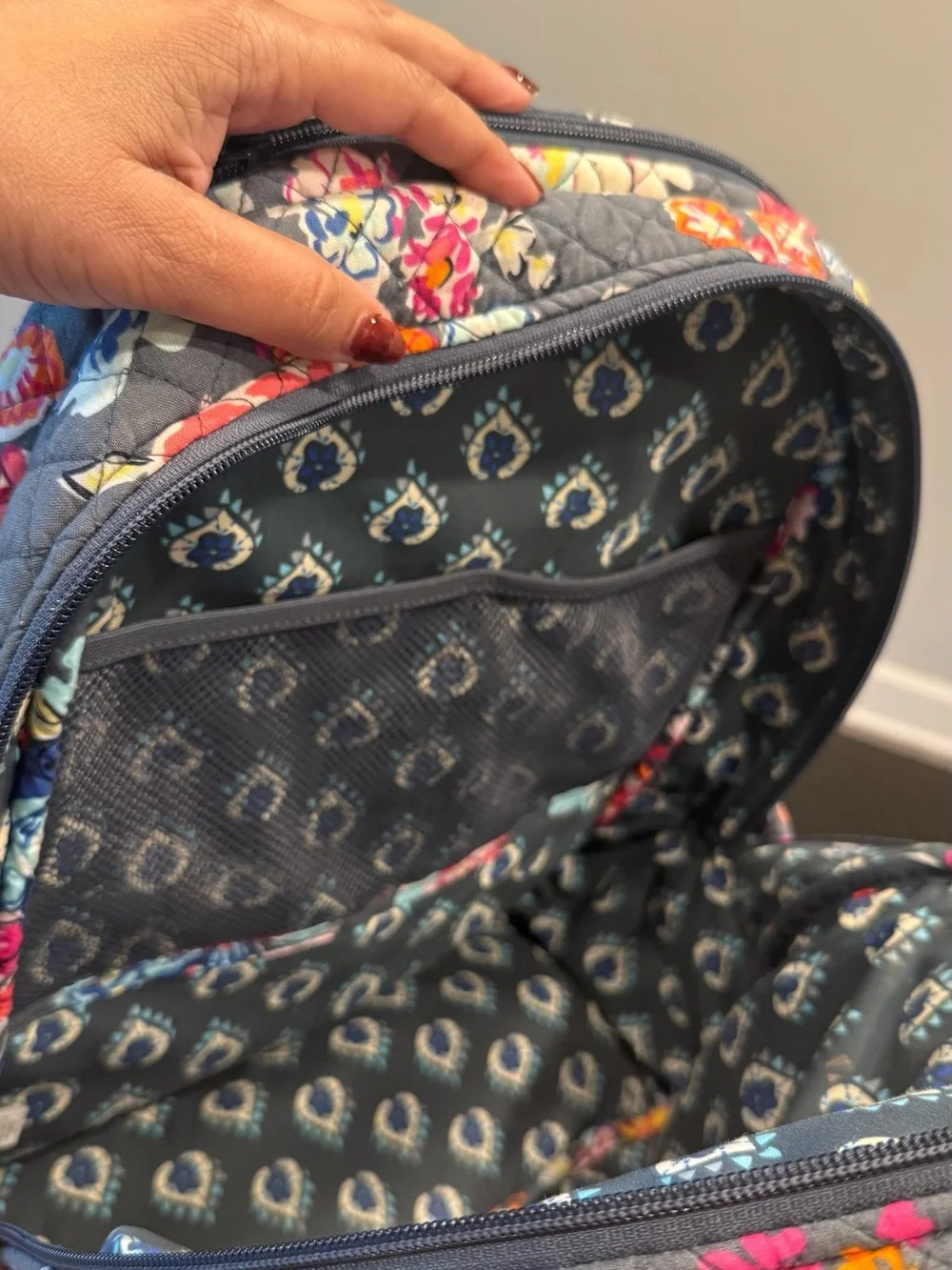 Vera Bradley padded quilted