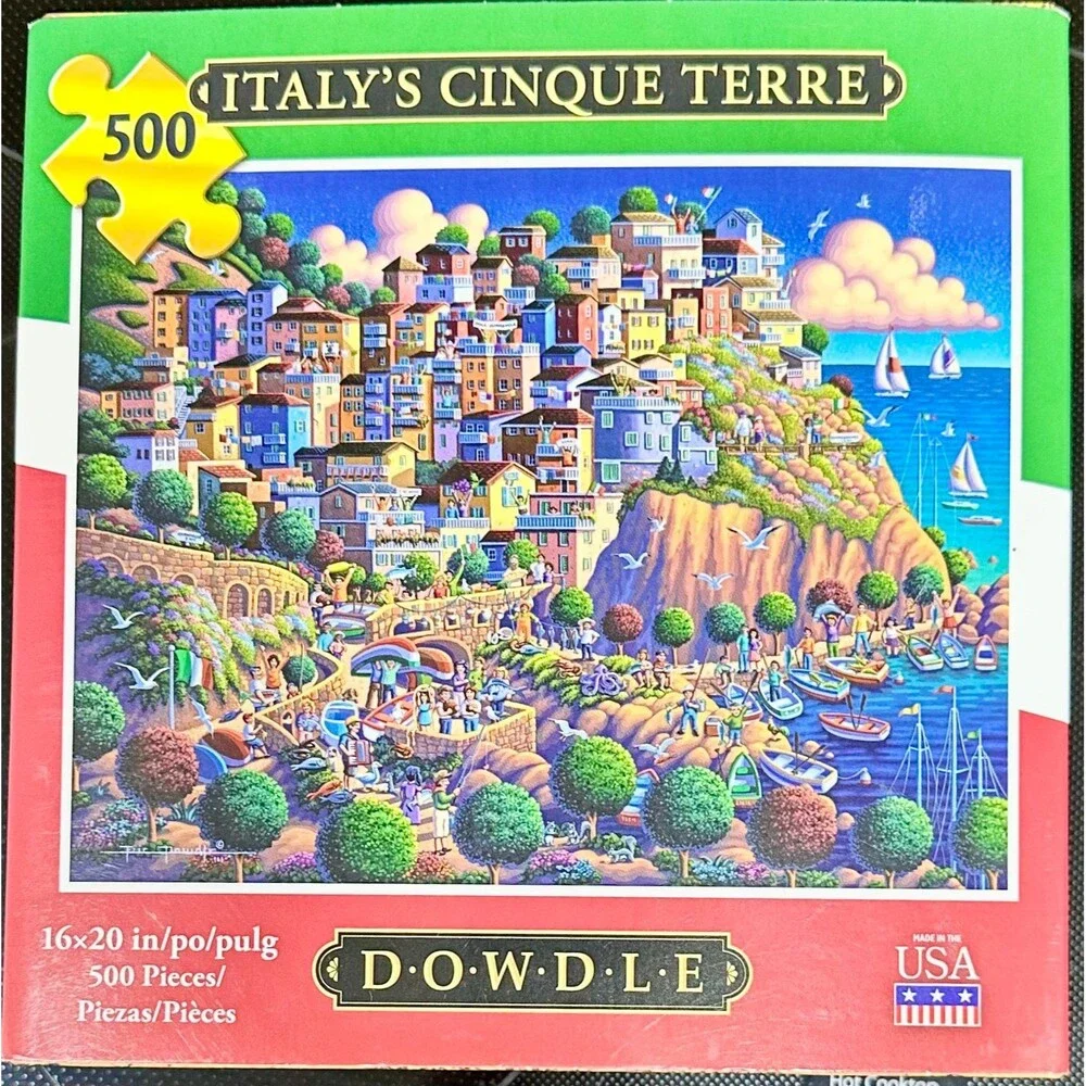 Dowdle Italy's Cinque Terre 500 Piece Jigsaw Puzzle 16