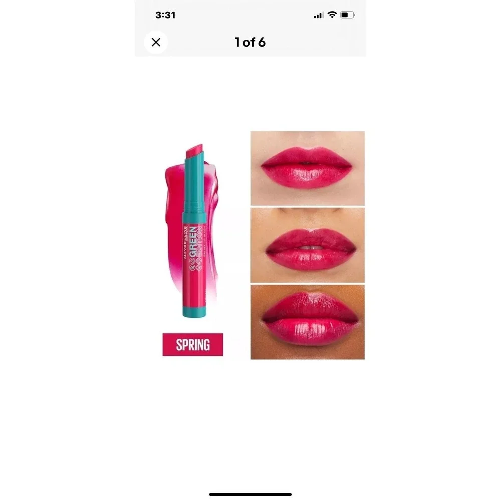 Maybelline  Green Edition 005 Balmy Lip‎ Blush
