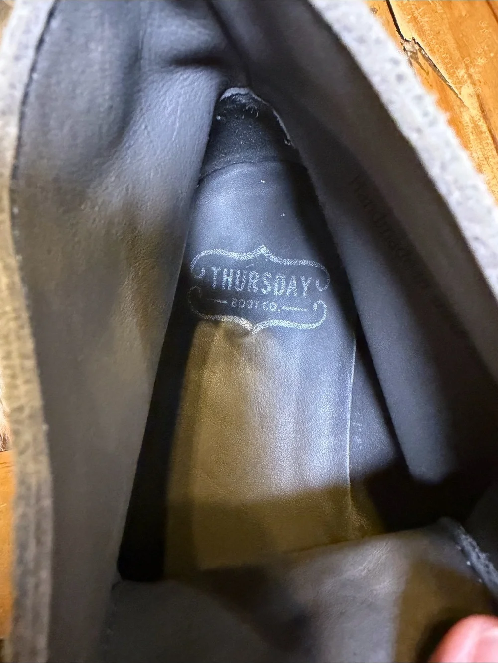 Thursday Boot Company pre owned