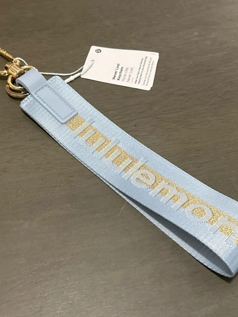 lululemon athletica branded wristlet