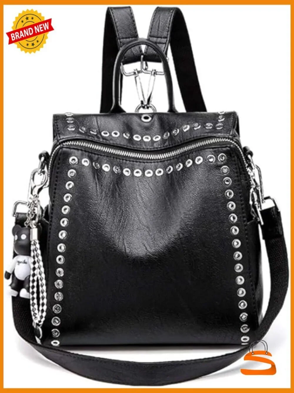 Convertible Backpack Purse Fashion Tote Shoulder Bag Travel Work College