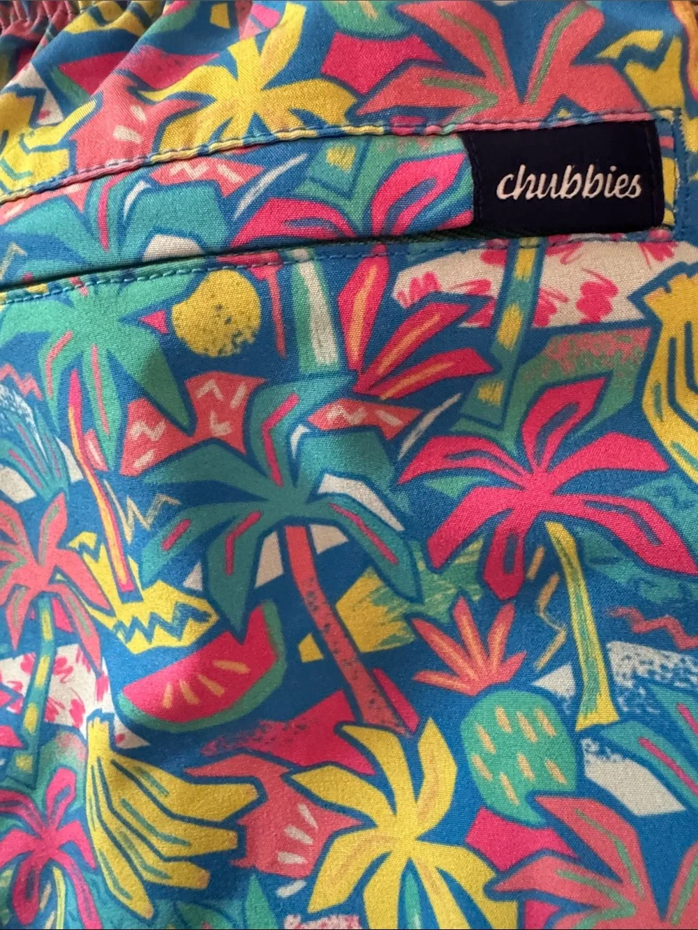 chubbies vibrant tropical