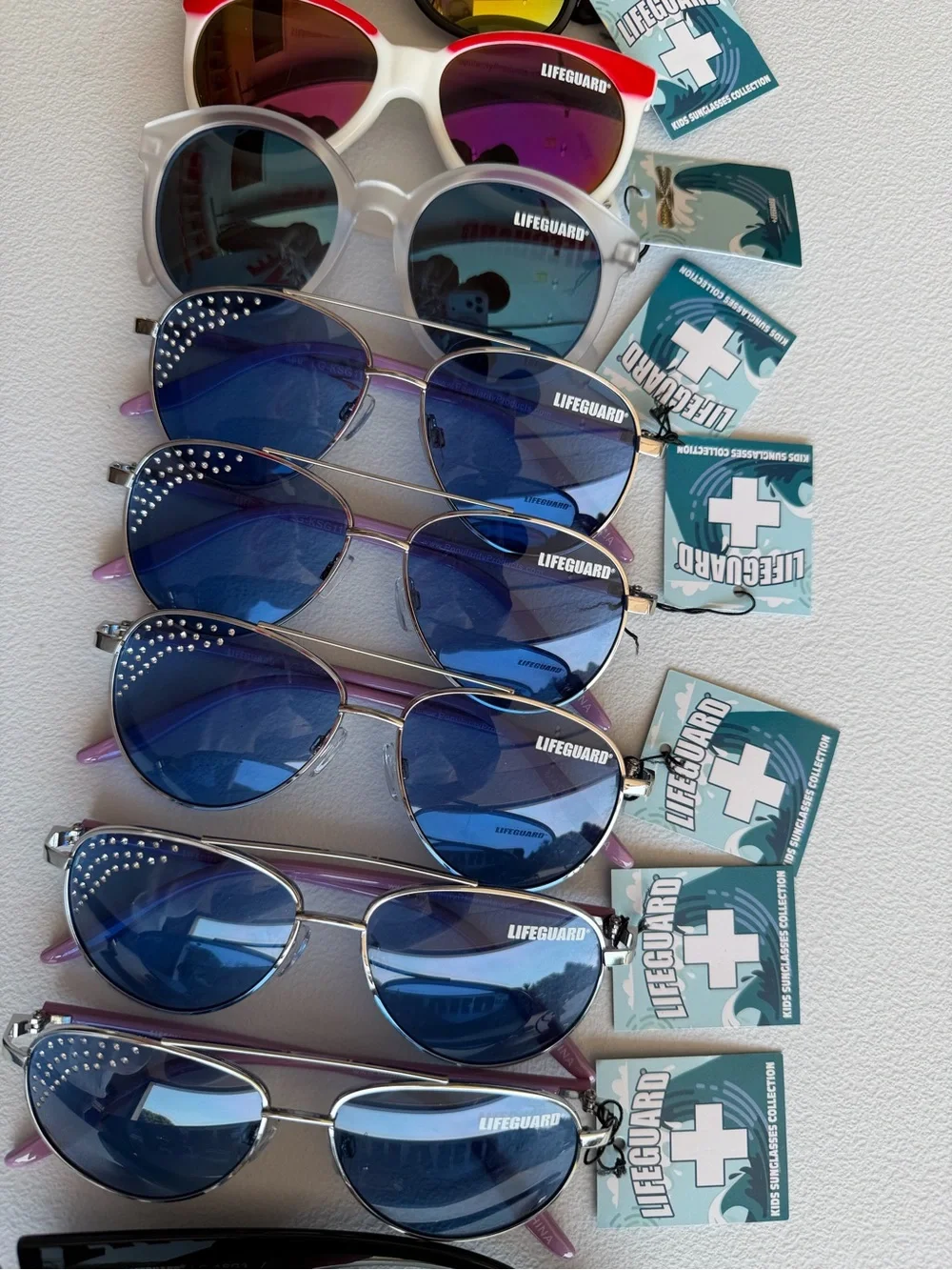 Lifeguard kids sunglasses
