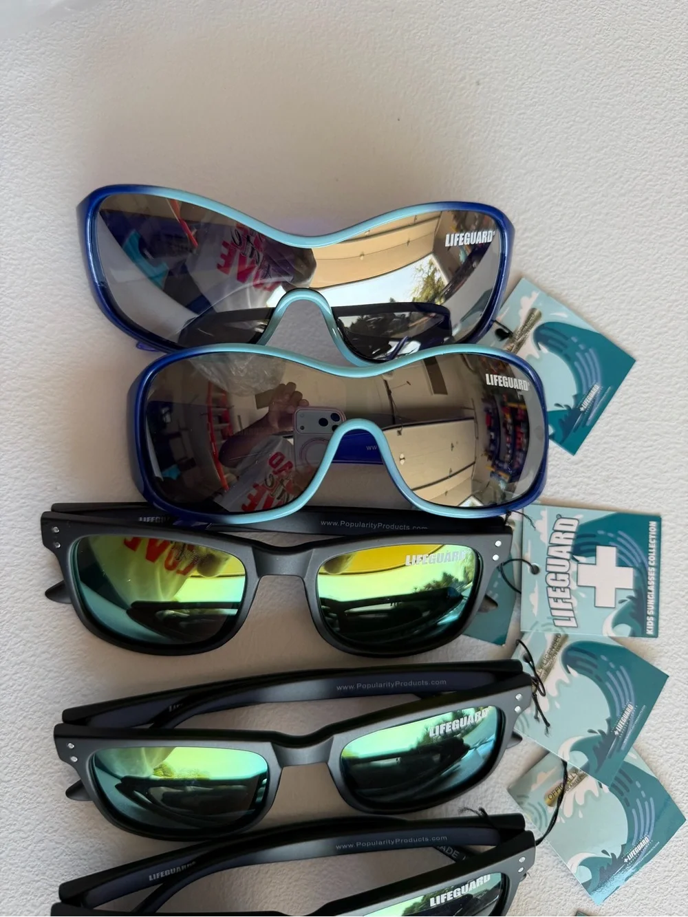 Lifeguard kids sunglasses