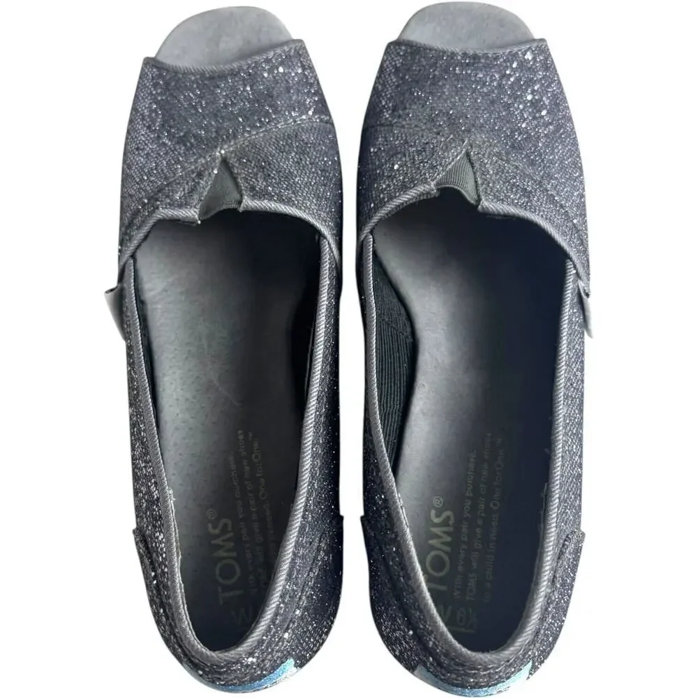 Toms pewter embellished