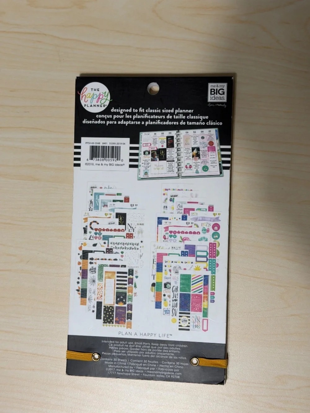 The Happy Planner these sticker