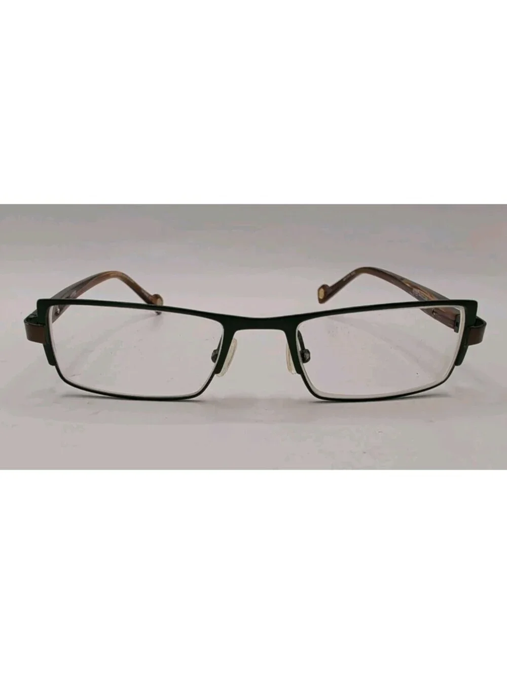 Etnia Barcelona Green & Tortoiseshell Eyeglasses Frames Only 48-17-135 Luxury