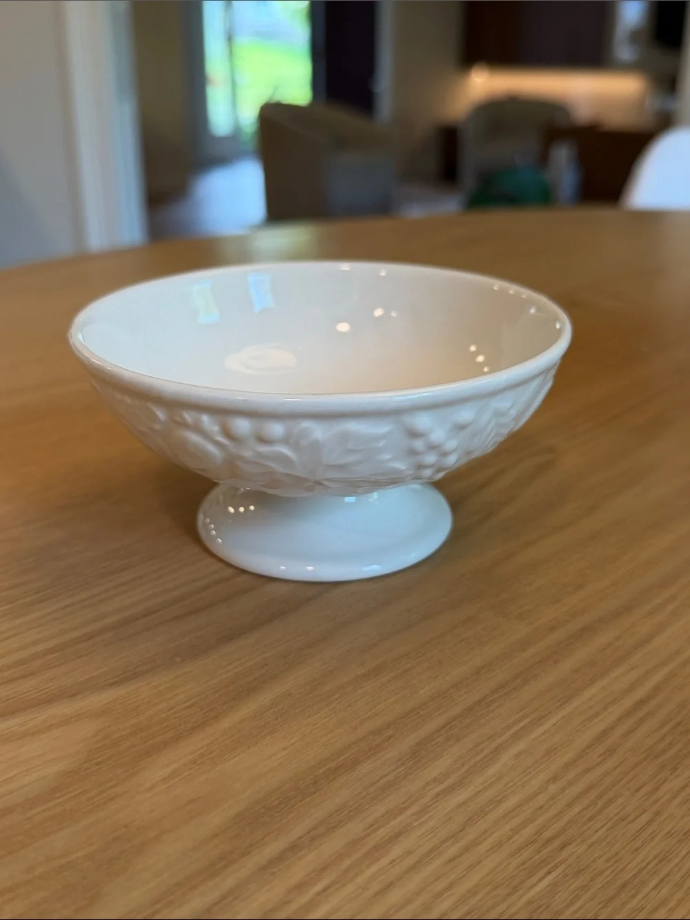 Mikasa English Countryside White Snack Bowl/Dip Or Sherbet