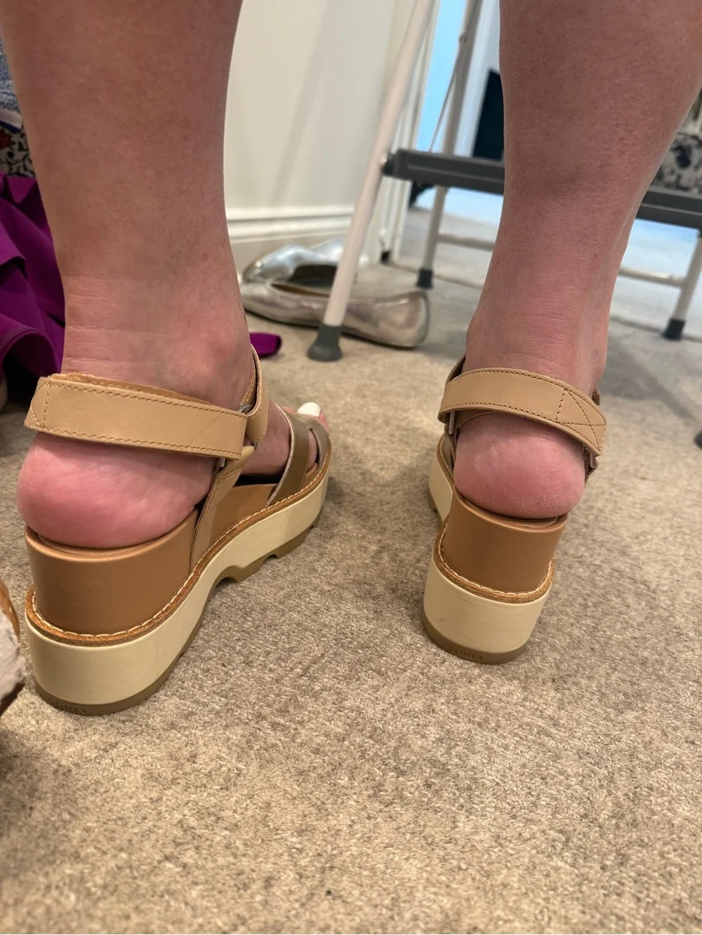 Sorel chunky platform