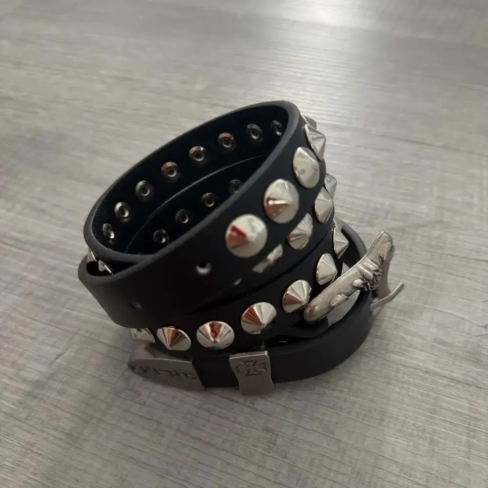 Enfants Riches Deprimes Gun Texas Serenade Studded Belt