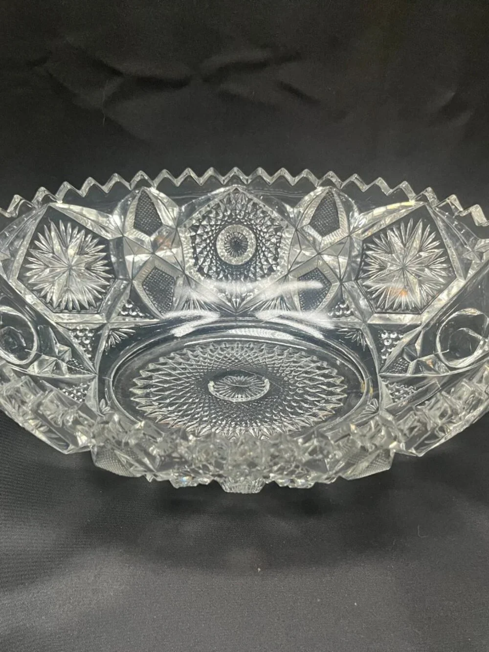 Imperial Glass antique pressed