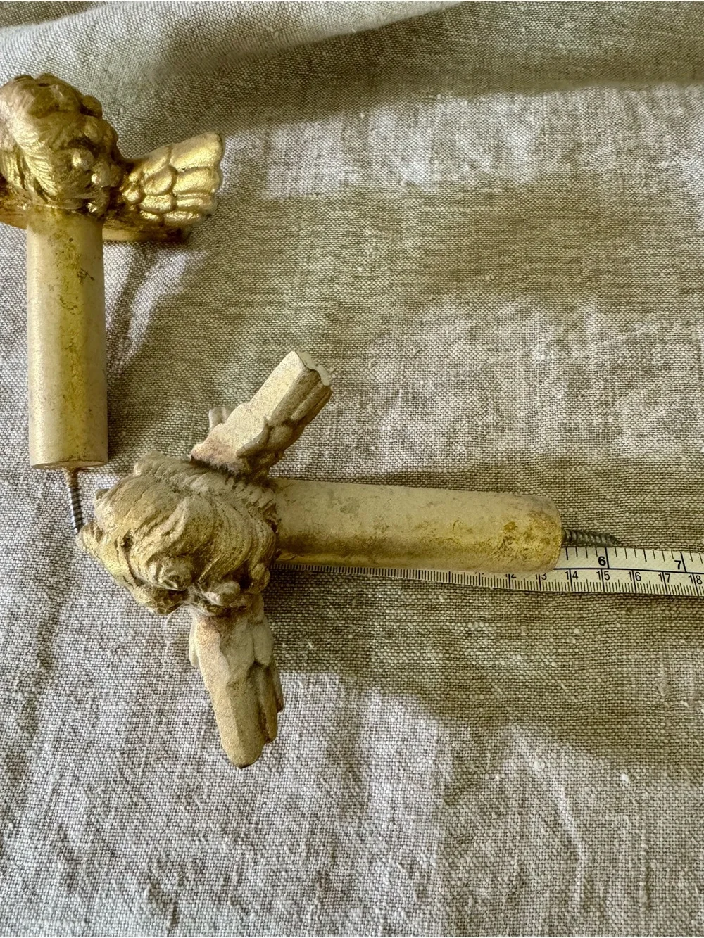 Vintage curtain hold