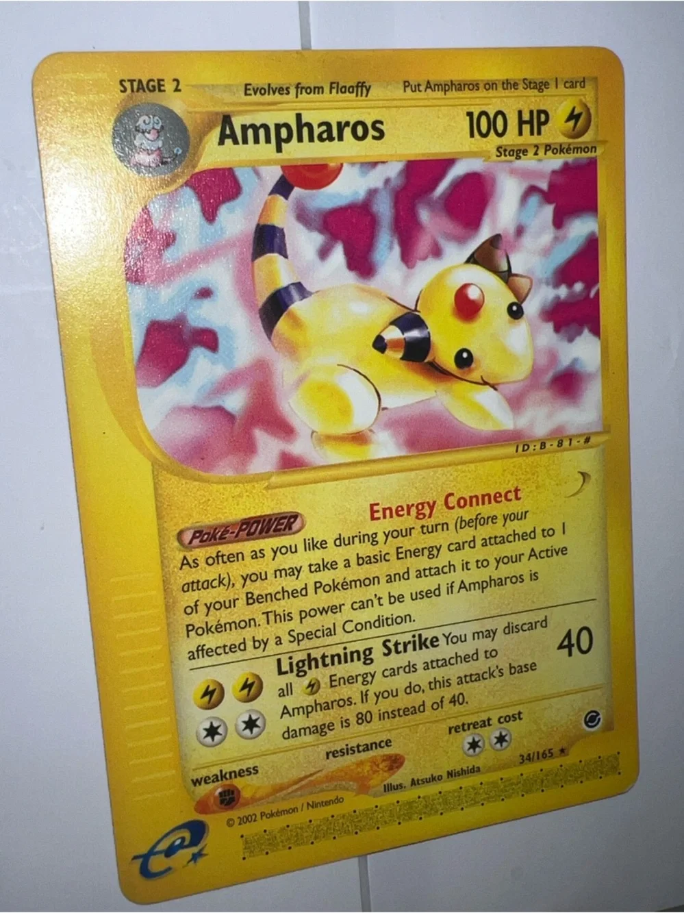 Pokemon official ampharos
