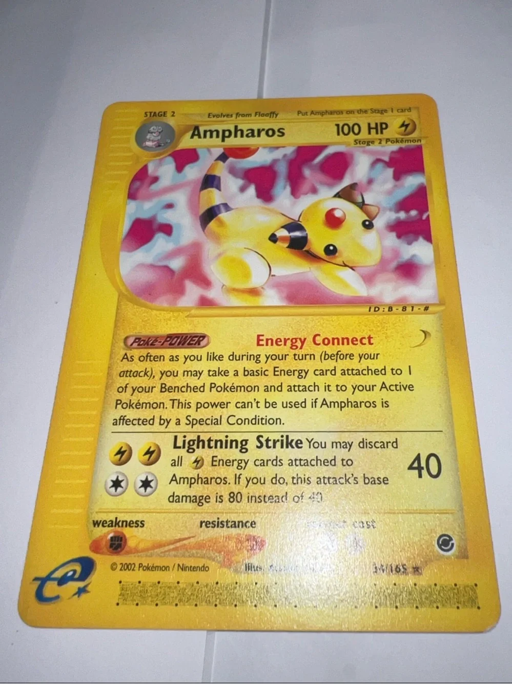 Pokemon official ampharos