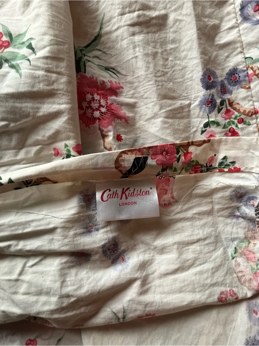 Cath Kidston cream quilt