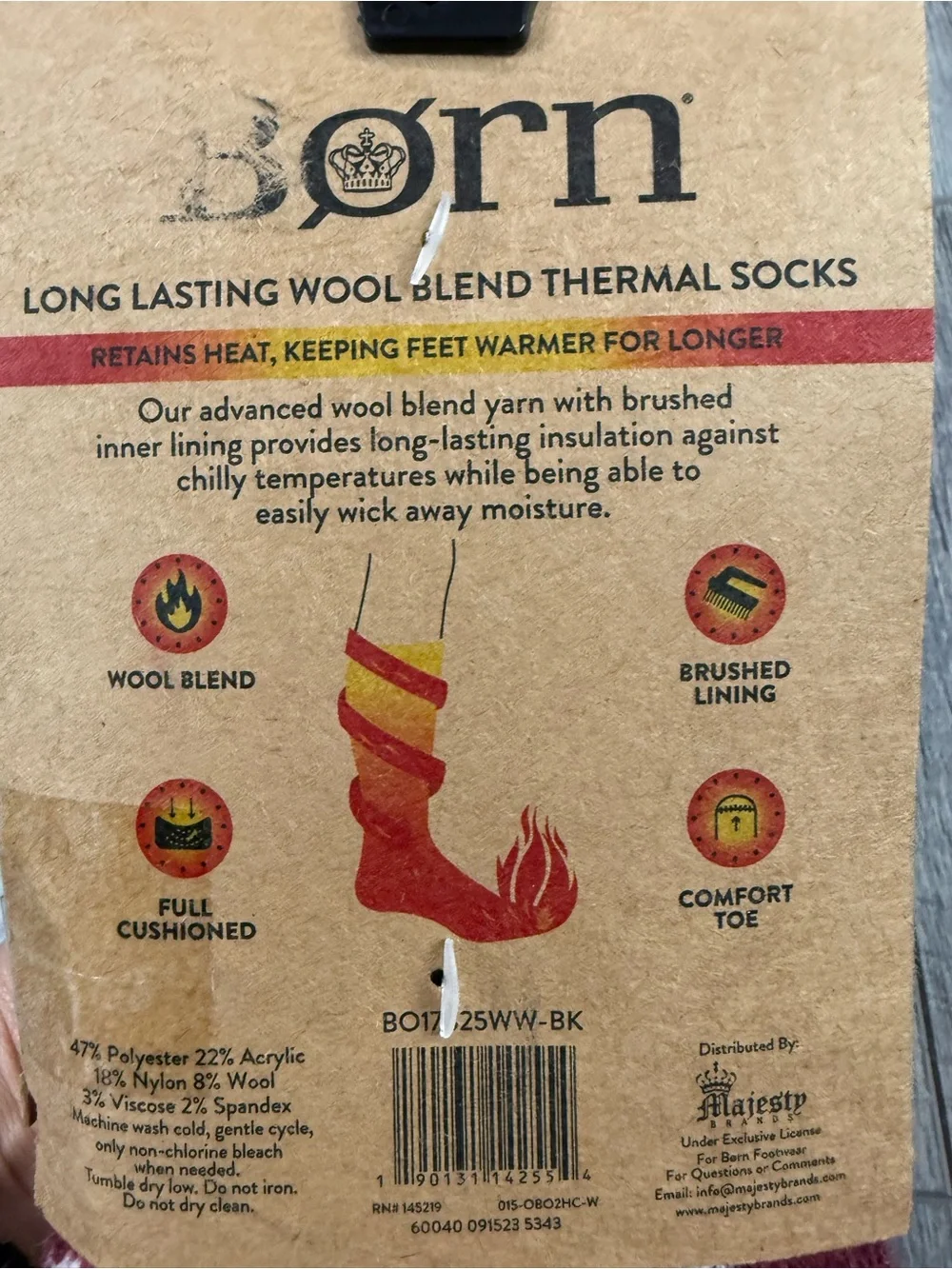 Born new packaging