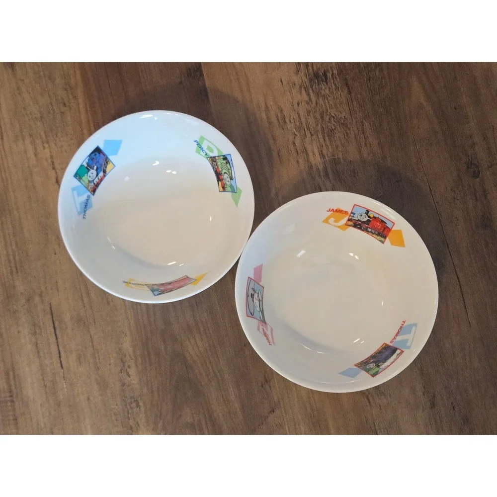 Thomas & Friends Set of 2 Ceramic Bowls Thomas Percy James Harold Bertie 6