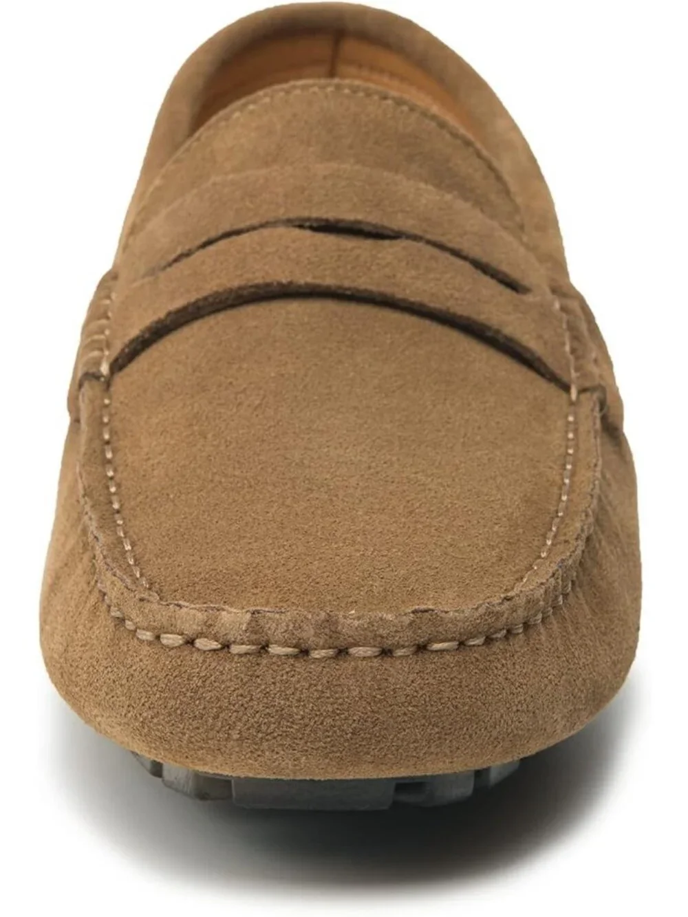 Men's Penny Loafers Moccasin Driving Shoes - Slip-On Flats for Casual Style