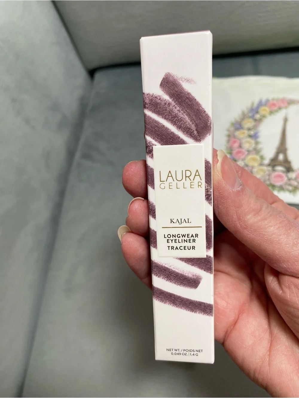 Laura Geller white floral