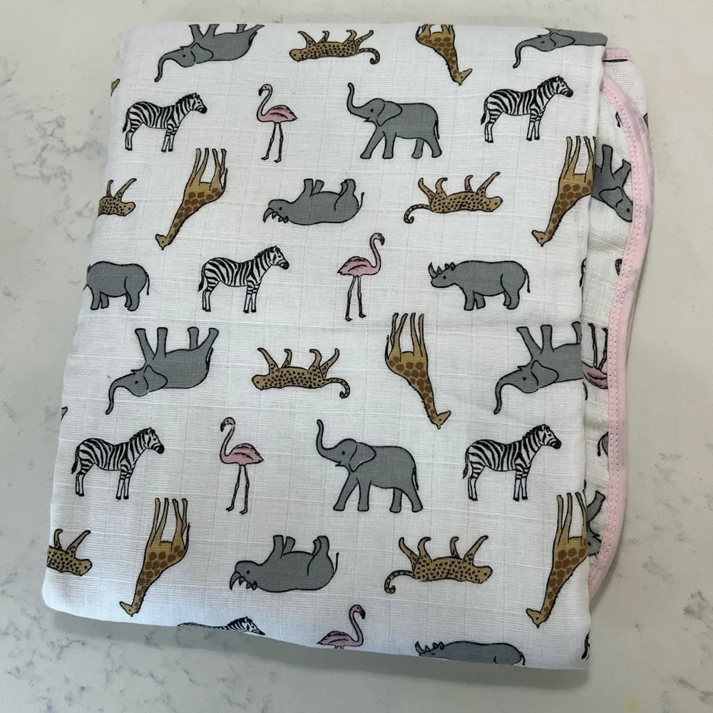 Animal Print Baby Blanket