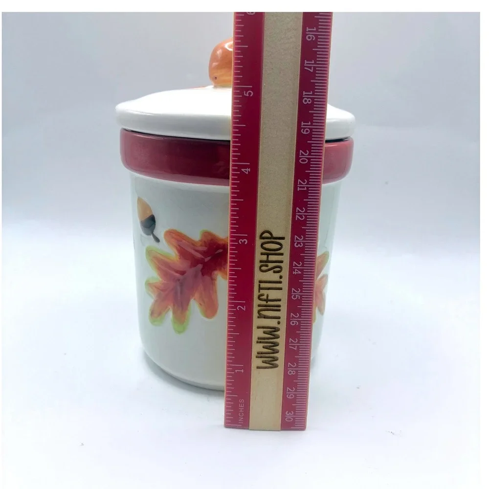Unbranded ceramic canister