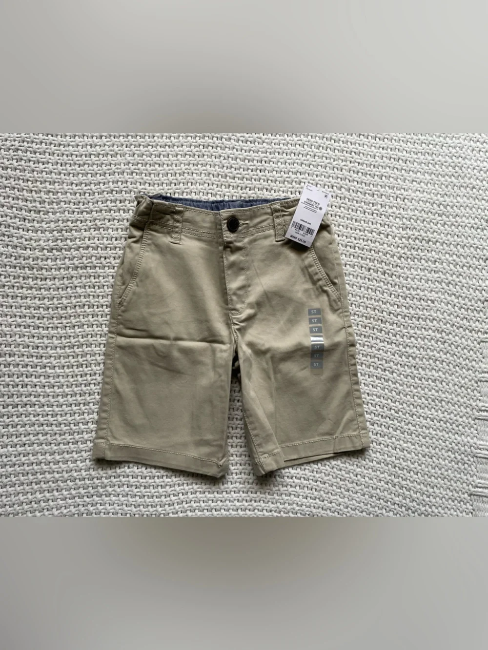 OshKosh B'gosh Boys' Tan Chino Shorts