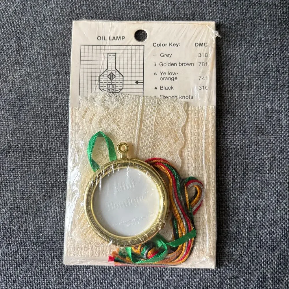 Vintage counted cross