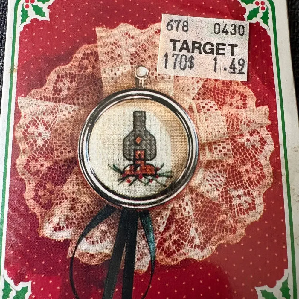 Vintage counted cross