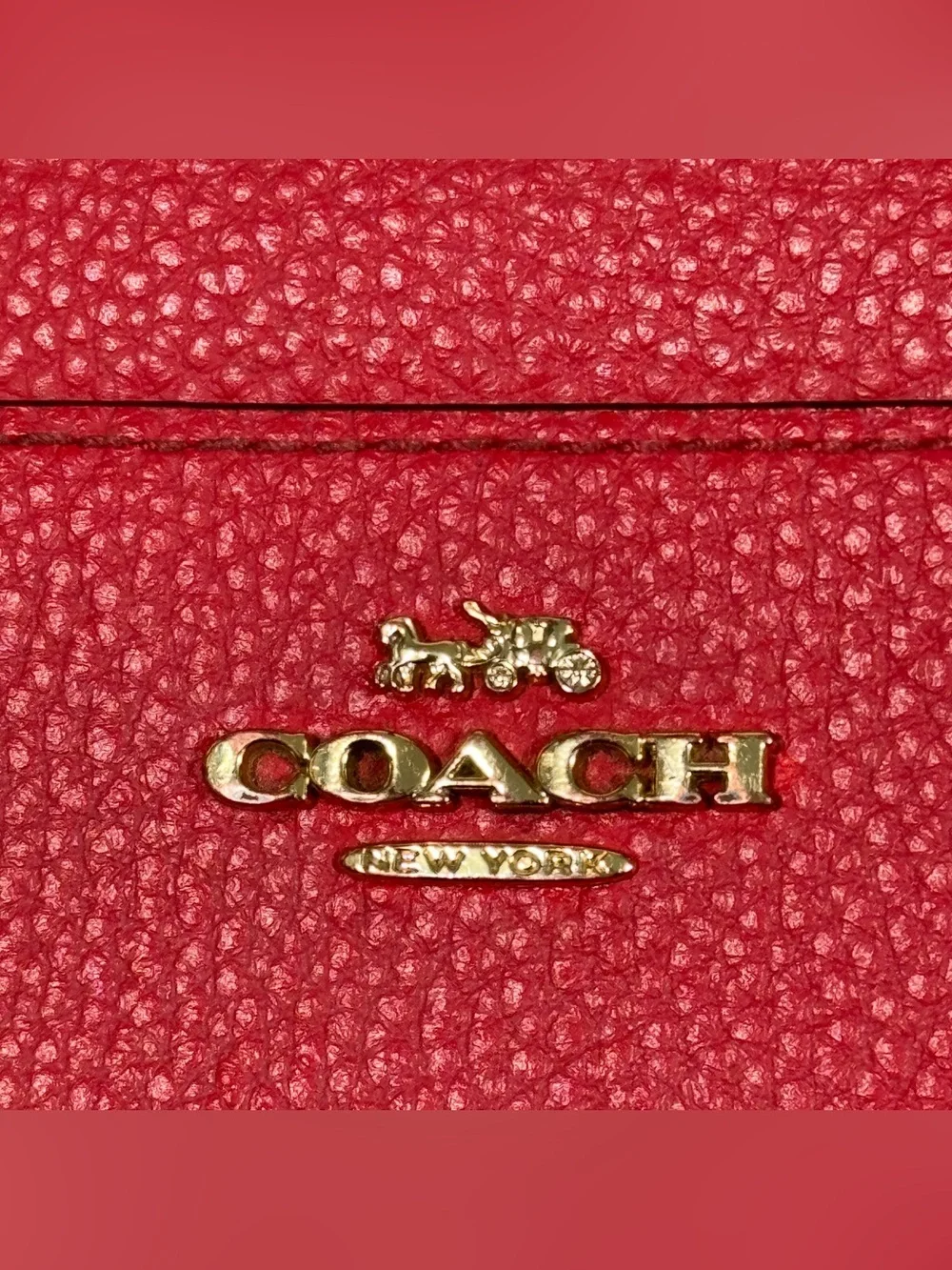 Coach description good