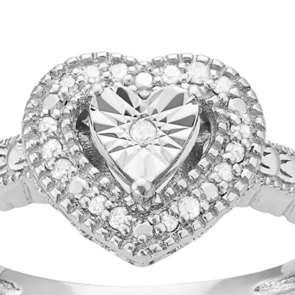 Sterling featuring heart