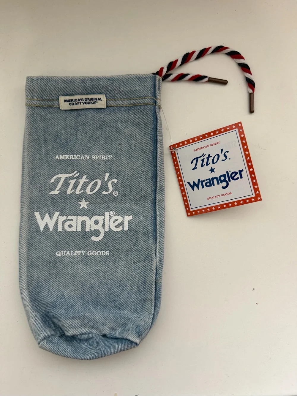 Wrangler blue features light
