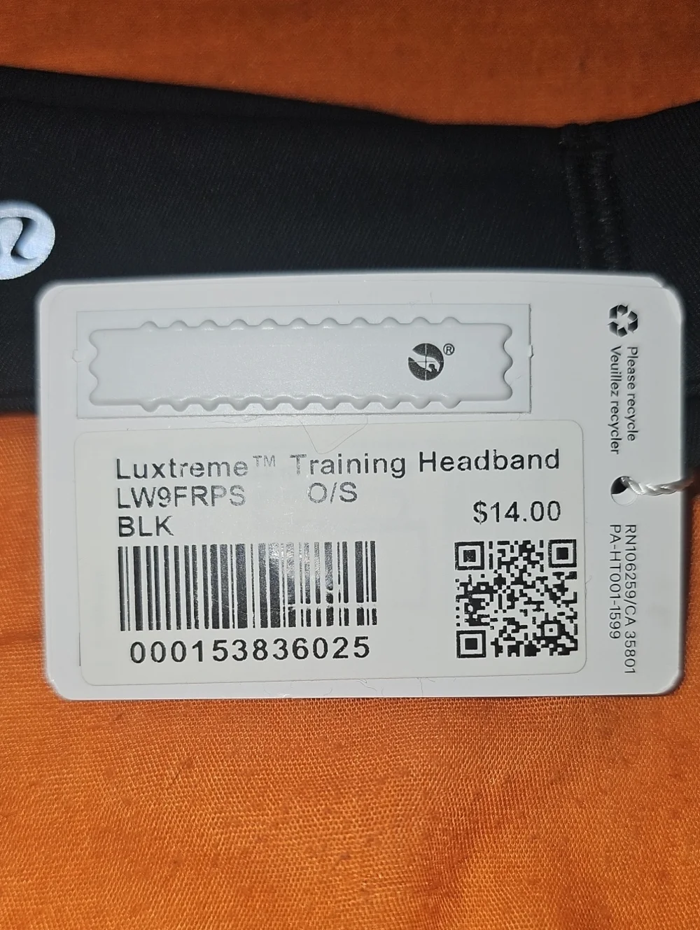lululemon athletica nwts blk