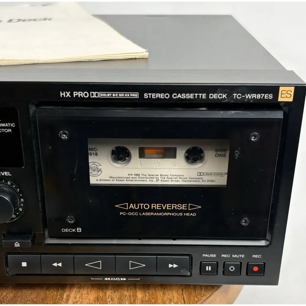 Sony cassette deck