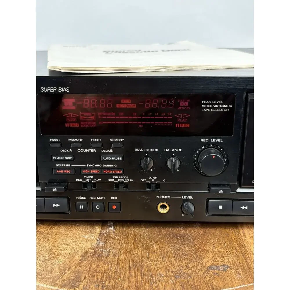 Sony cassette deck