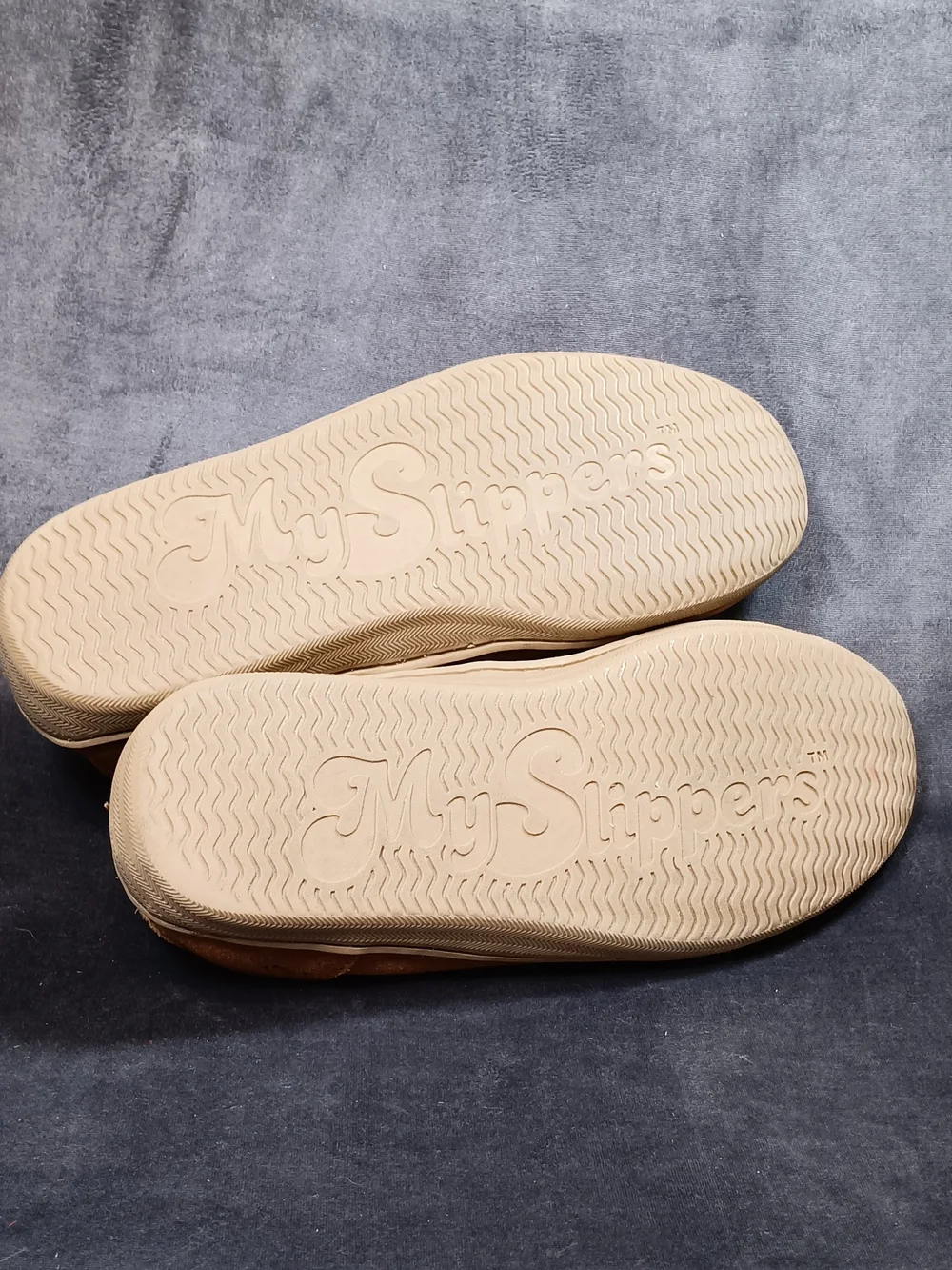 My Slippers brown suede