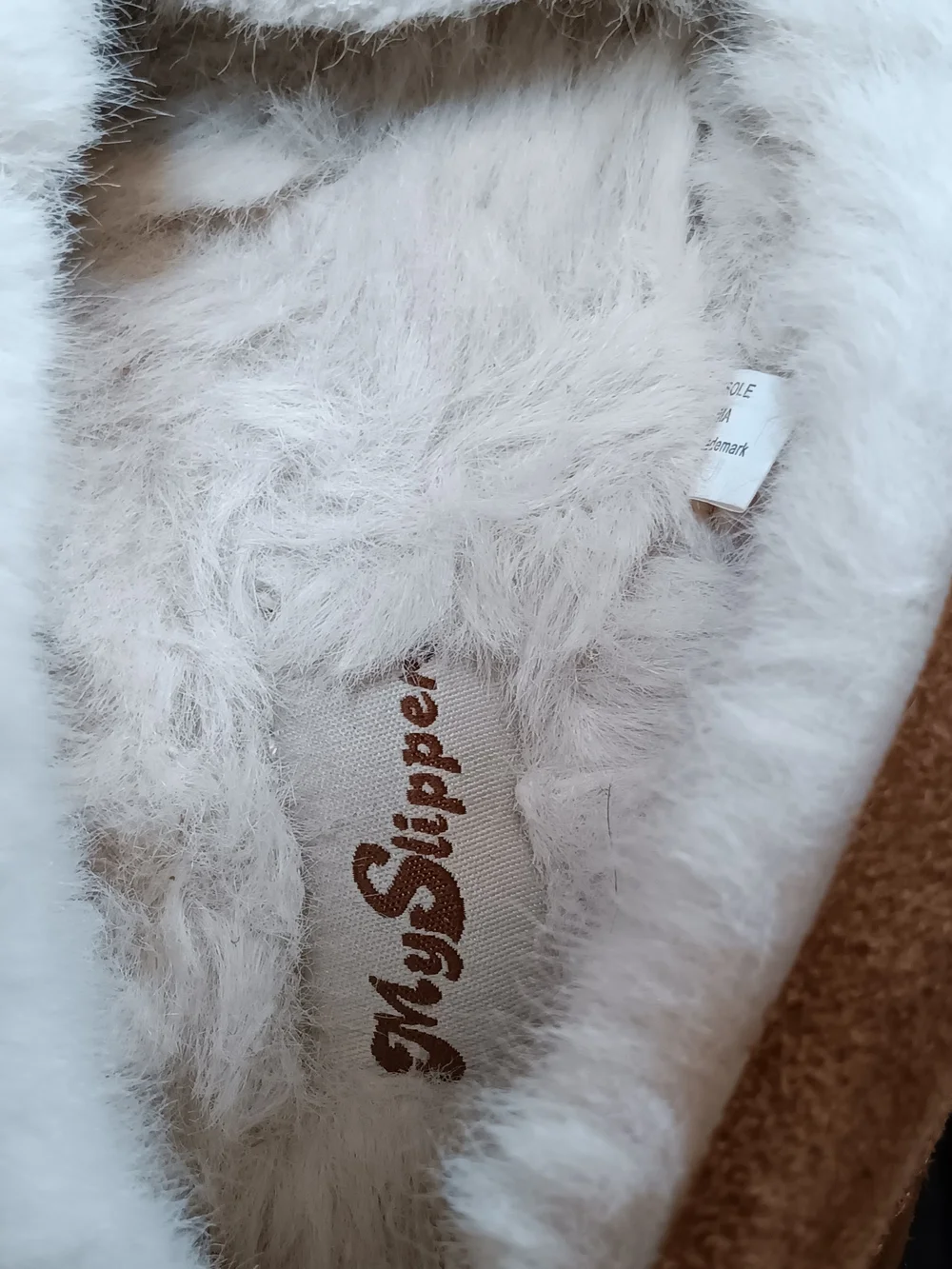 My Slippers brown suede