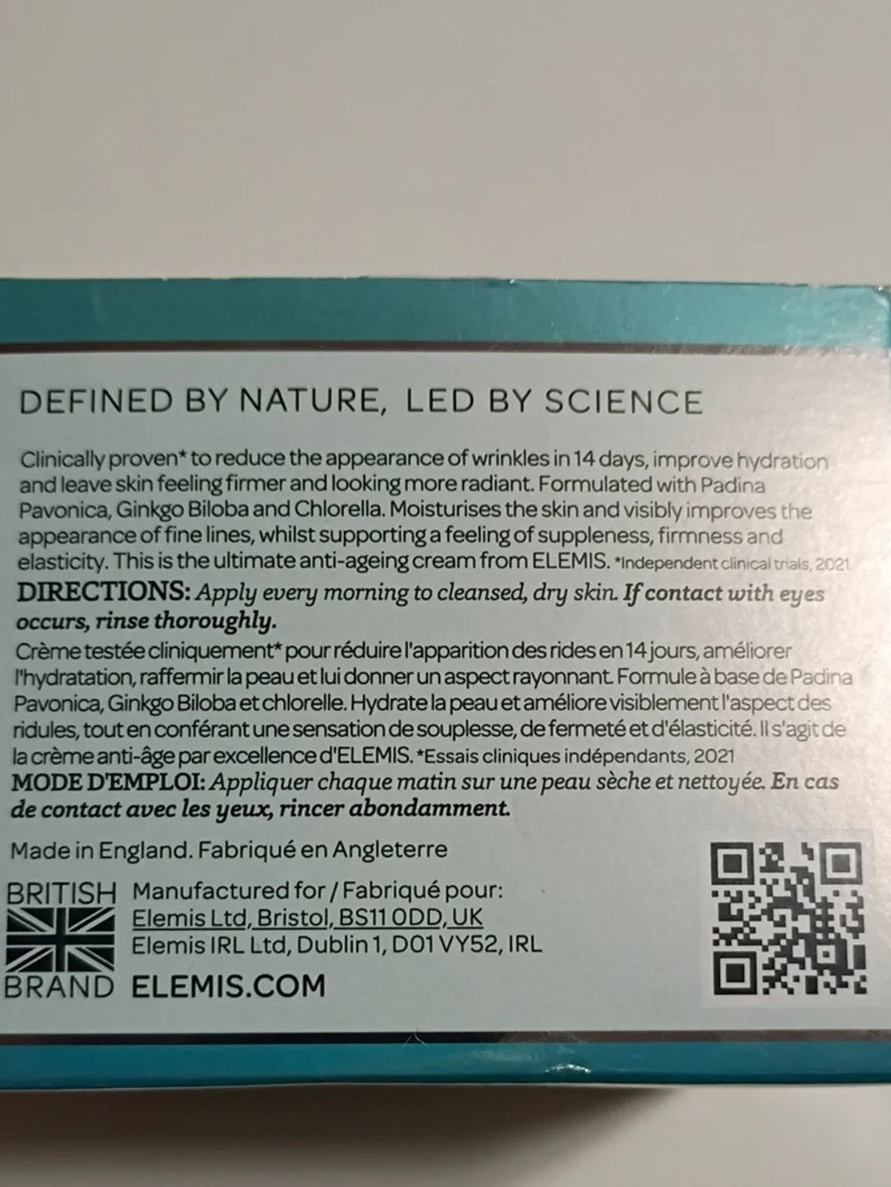 ELEMIS brand new