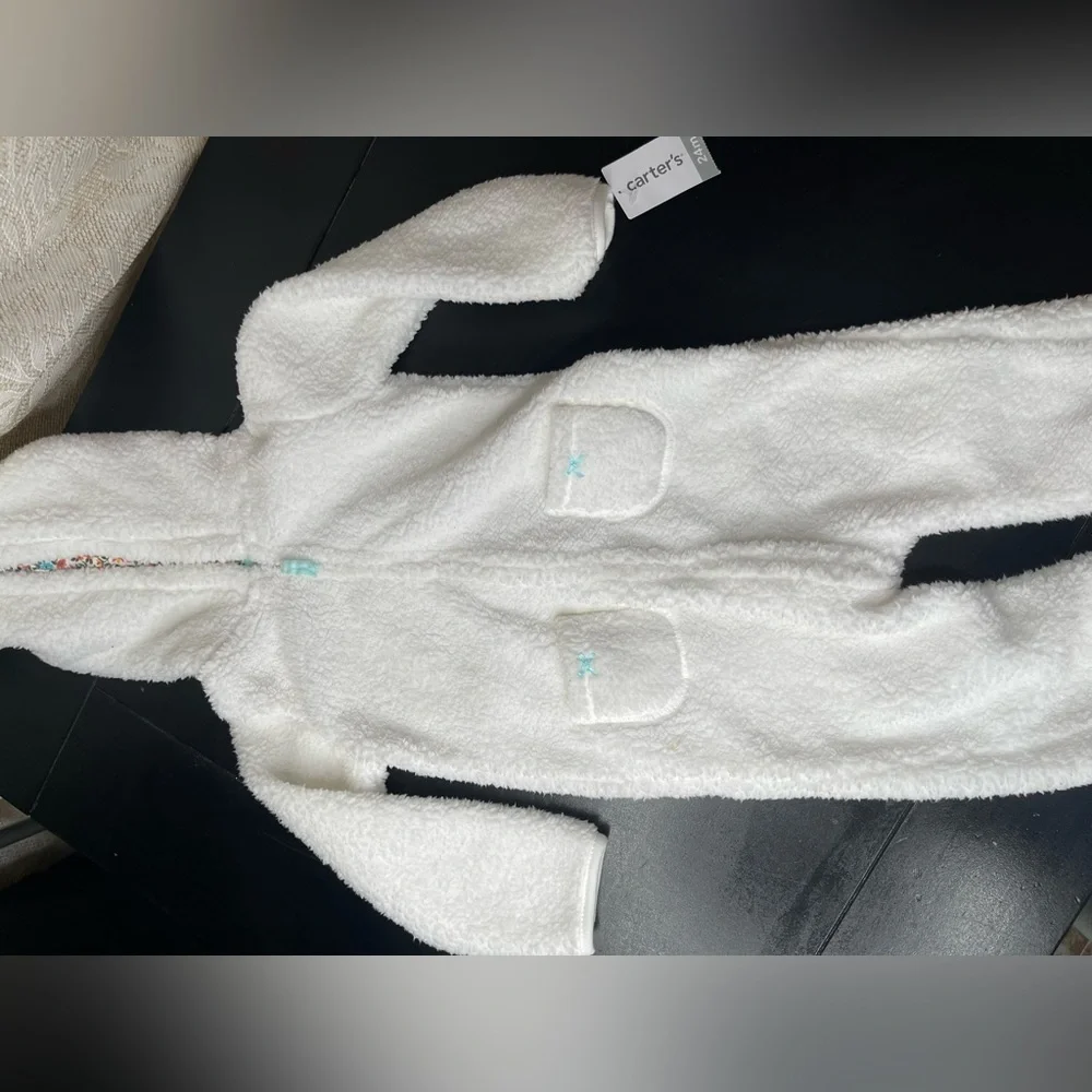 Carters white baby