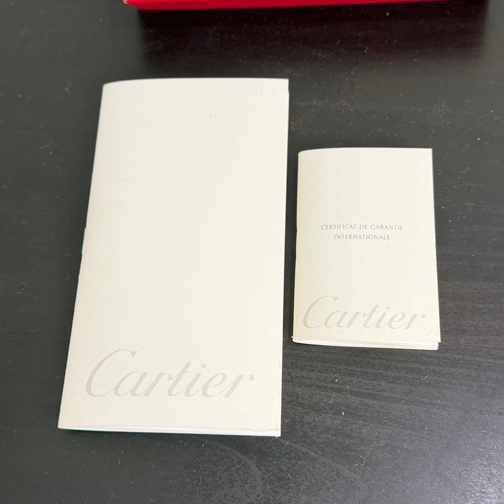 Cartier authentic red