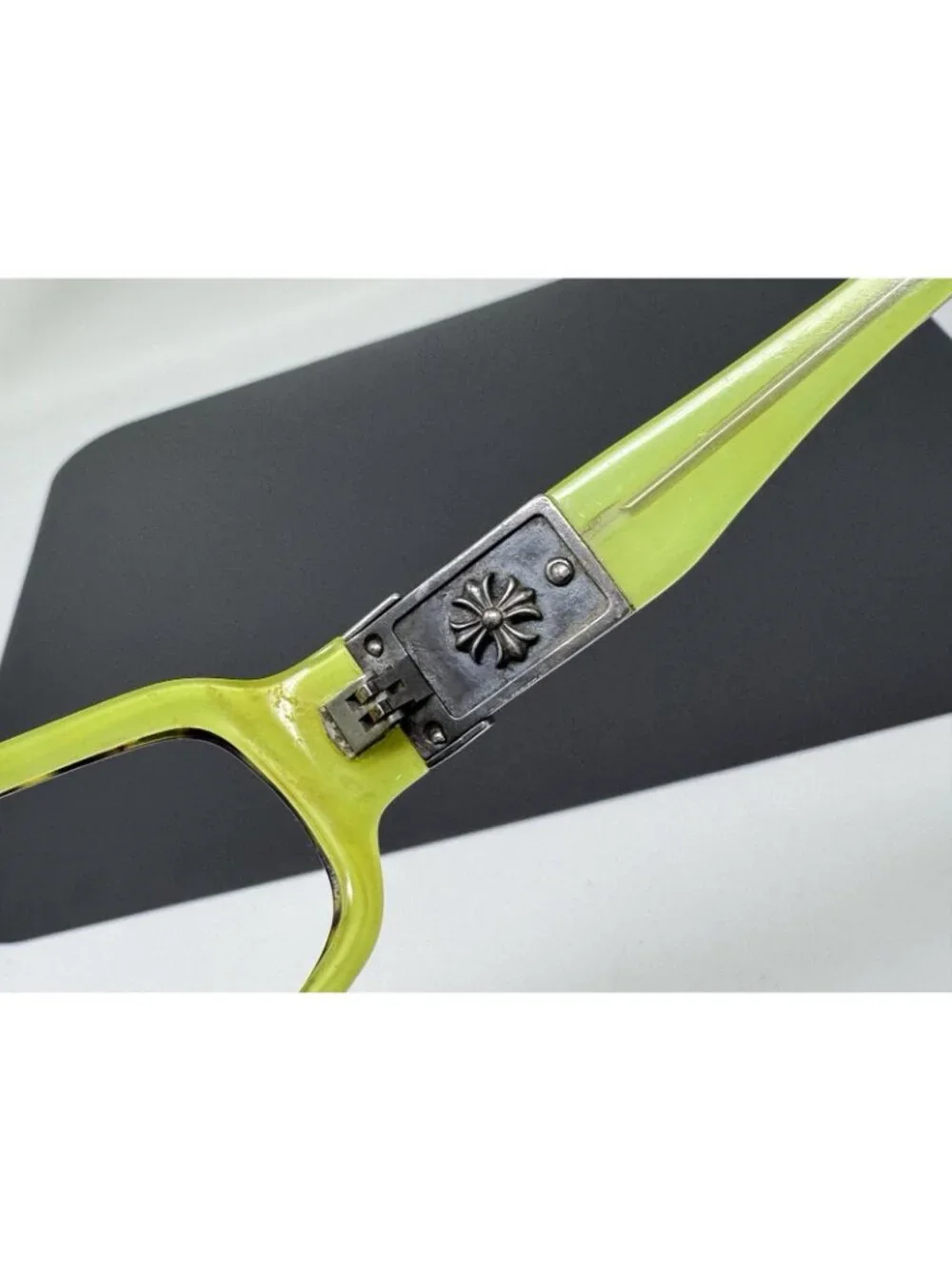 Chrome Hearts hearts info green