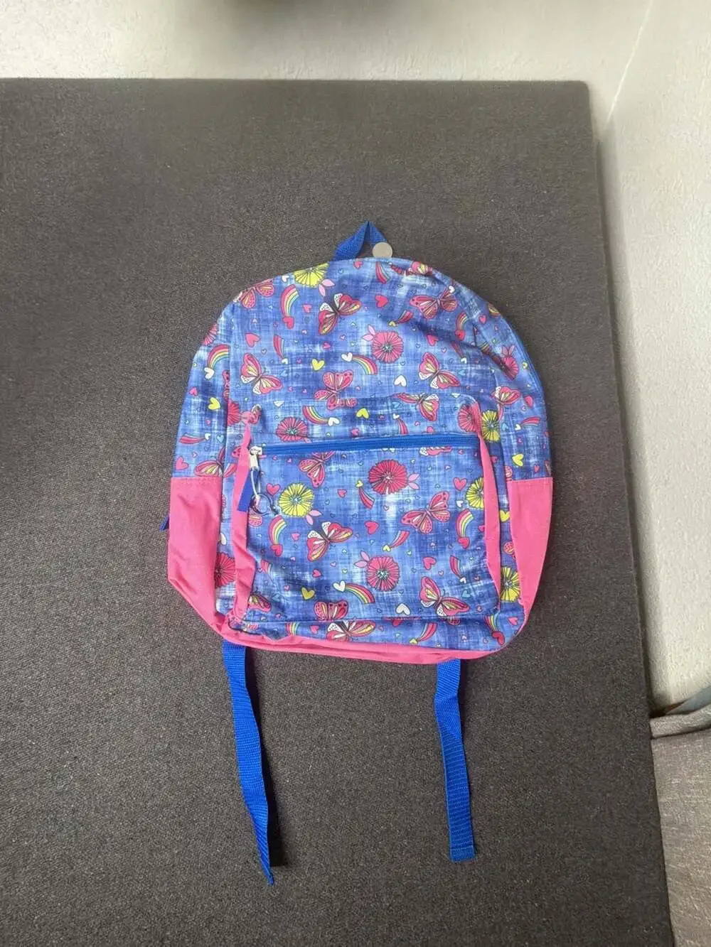 Maverick Accessory Design Butterfly Denim Print Toddler Backpack