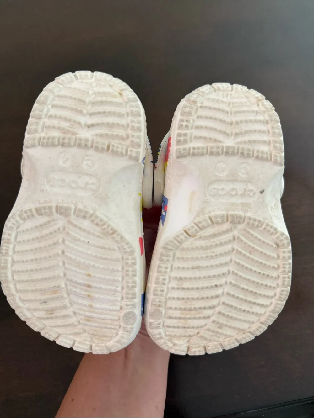 CROCS comfortable white