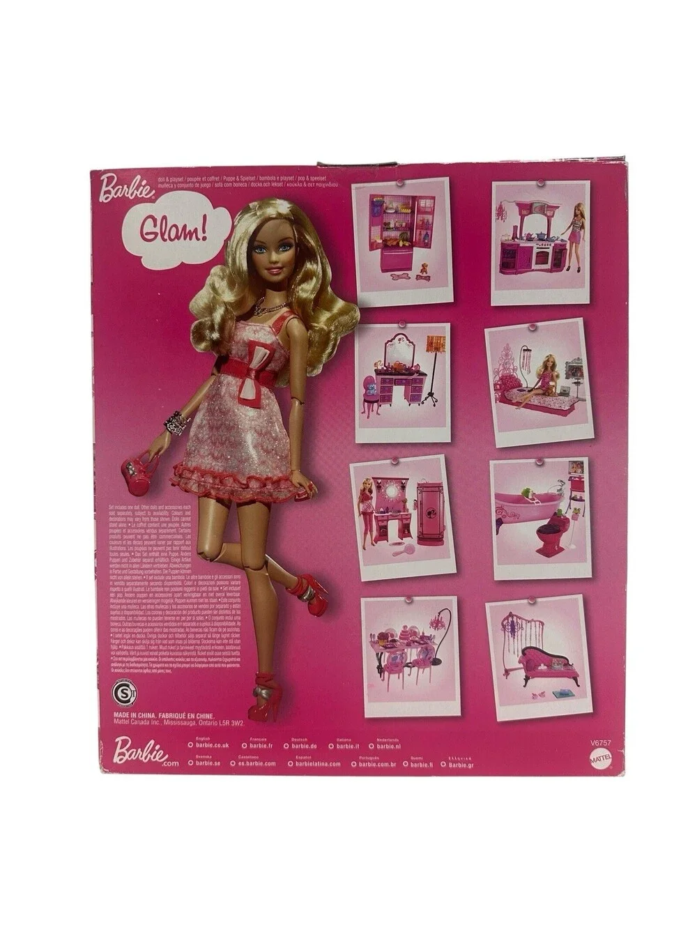 Barbie doll glam