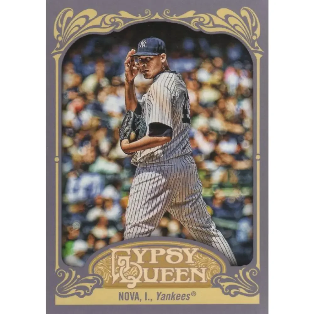 2012 Topps Gypsy Queen Ivan Nova # 75 New York Yankees